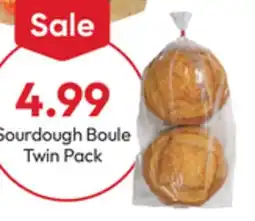 Stater Bros Sourdough Boule Twin Pack offer