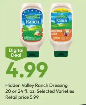Stater Bros Hidden Valley Ranch Dressing offer
