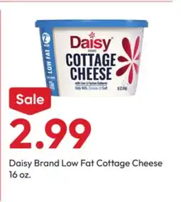 Stater Bros Daisy Brand Low Fat Cottage Cheese offer