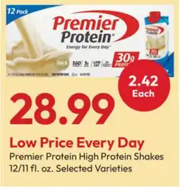 Stater Bros Premier Protein High Protein Shakes offer