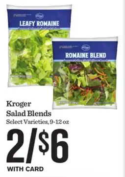 Mariano's Kroger Salad Blends offer