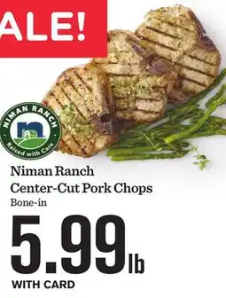 Mariano's Niman Ranch Center-Cut Pork Chops offer