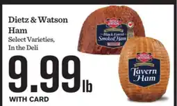 Mariano's Dietz & Watson Ham offer