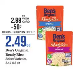 Mariano's Ben's Original Ready Rice offer