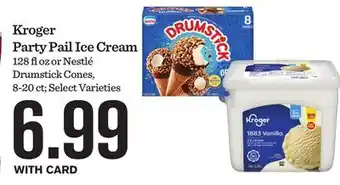 Mariano's Kroger Party Pail Ice Cream offer