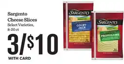 Mariano's Sargento Cheese Slices offer