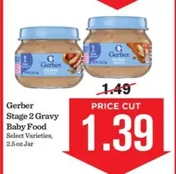 Mariano's Gerber Stage 2 Gravy Baby Food offer