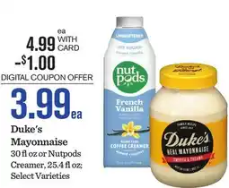 Mariano's Duke's Mayonnaise offer