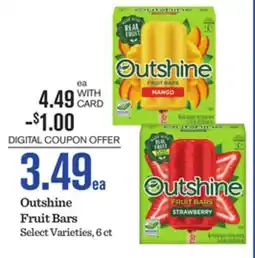 Mariano's Outshine Fruit Bars offer