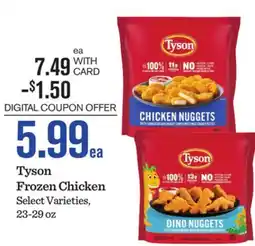 Mariano's Tyson Frozen Chicken offer