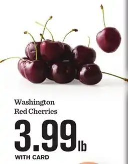Mariano's Washington Red Cherries offer