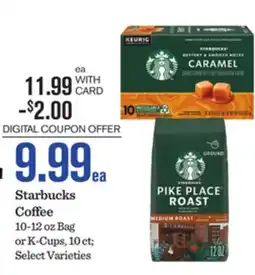 Mariano's Starbucks Coffee offer