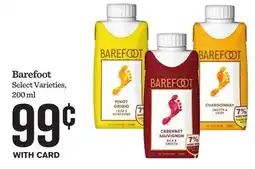 Mariano's Barefoot offer