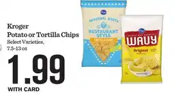 Mariano's Kroger Potato or Tortilla Chips offer