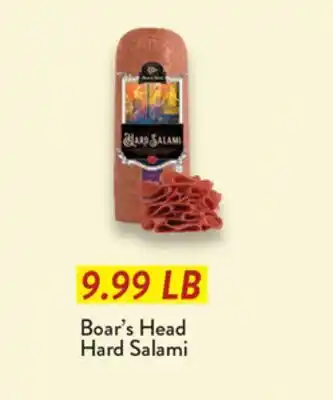 Fresh Thyme Boar's Head Hard Salami offer