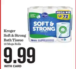 Mariano's Kroger Soft & Strong Bath Tissue offer