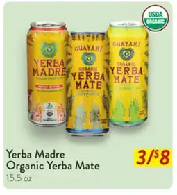 Fresh Thyme Yerba Madre Organic Yerba Mate offer
