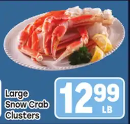 Tony’s Fresh Market Large Snow Crab Clusters offer