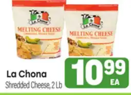 Tony’s Fresh Market La Chona Shredded Cheese offer