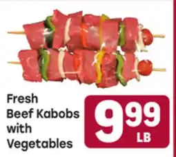 Tony’s Fresh Market Fresh Beef Kabobs with Vegetables offer