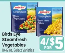 Tony’s Fresh Market Birds Eye Steamfresh Vegetables offer