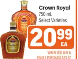 Tony’s Fresh Market Crown Royal offer