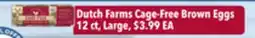 Tony’s Fresh Market Dutch Farms Cage-Free Brown Eggs offer