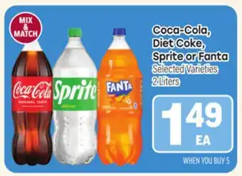 Tony’s Fresh Market Coca-Cola, Diet Coke, Sprite or Fanta offer