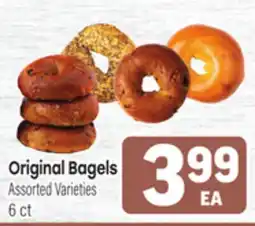Tony’s Fresh Market Original Bagels offer
