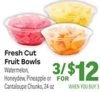 Tony’s Fresh Market Fresh Cut Fruit Bowls offer