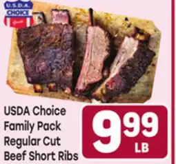 Tony’s Fresh Market USDA Choice Family Pack Regular Cut Beef Short Ribs offer