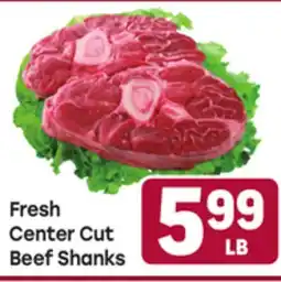 Tony’s Fresh Market Fresh Center Cut Beef Shanks offer