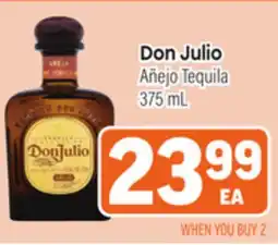 Tony’s Fresh Market Don Julio Añejo Tequila offer