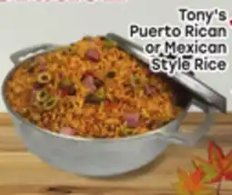 Tony’s Fresh Market Tony's Puerto Rican or Mexican Style Rice offer