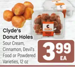 Tony’s Fresh Market Clyde's Donut Holes offer
