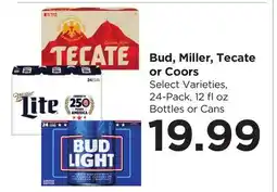 Food 4 Less Bud, Miller, Tecate or Coors offer