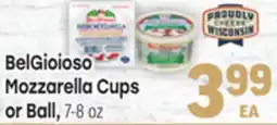 Tony’s Fresh Market BelGioioso Mozzarella Cups or Ball offer