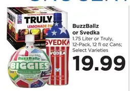 Food 4 Less BuzzBallz or Svedka offer