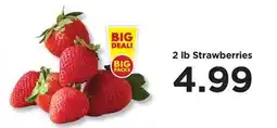 Food 4 Less 2 lb Strawberries offer