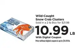Food 4 Less Wild-Caught Snow Crab Clusters offer