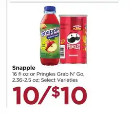 Food 4 Less Snapple offer