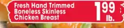 Jewel-Osco Fresh Hand Trimmed Boneless Skinless Chicken Breast offer