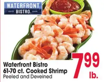 Jewel-Osco Waterfront Bistro 61-70 ct. Cooked Shrimp offer