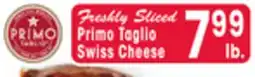 Jewel-Osco Primo Taglio Swiss Cheese offer