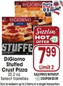 Jewel-Osco DiGiorno Stuffed Crust Pizza offer