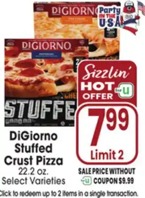 Jewel-Osco DiGiorno Stuffed Crust Pizza offer