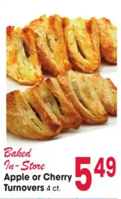 Jewel-Osco Apple or Cherry Turnovers offer