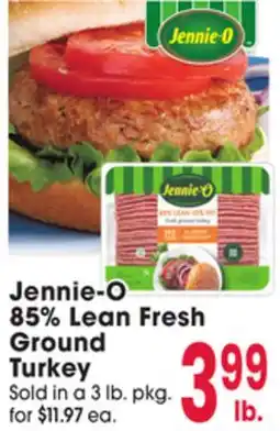 Jewel-Osco Jennie-O 85% Lean Fresh Ground Turkey offer