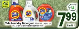 Jewel-Osco Tide Laundry Detergent offer