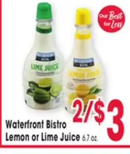 Jewel-Osco Waterfront Bistro Lemon or Lime Juice offer